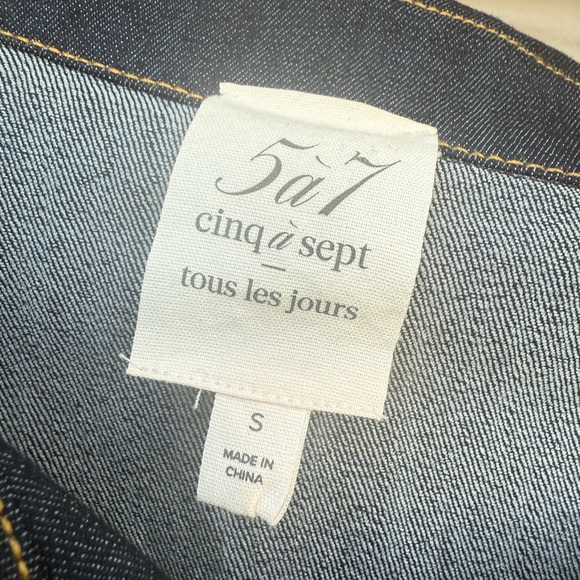 CINQ À SEPT
Cinq A Sept Skyler Top In Indigo - Picture 7 of 16